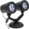 KOOPMAN Dvigubas projektorius LED snaigių projekcija