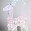 KOOPMAN Šiaurės elnio dekoracija 75 cm 80 LED