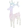 KOOPMAN Šiaurės elnio dekoracija 75 cm 80 LED