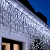 KOOPMAN SOLARNY ŁAŃCUCH ŚWIETLNY 240 LED 13 FUNKCJI USB ZIMNY Baltas