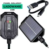 KOOPMAN SOLARNY ŁAŃCUCH ŚWIETLNY 240 LED 13 FUNKCJI USB ZIMNY Baltas