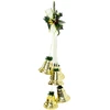 KOOPMAN Dekoracja świąteczna Party Deco Stroik dekoracyjny dzwoniki Dł. 71CM Champagne