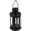 KOOPMAN ŚWIECZNIK NA TEA LIGHT LATARENKA 20CM Juoda