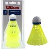 WILSON WILSON DROPSHOT 3 CLAMSHEL badmintono plunksnelės (3 vnt.)