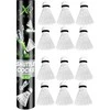 XQMAX Badmintono nyloninės plunksnos 12 vnt