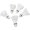 Enero Badmintono Plunksnelės Donnay 5 vnt. Baltos 413990