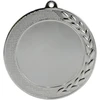 MEDAL Sidabrinis 70 MM MIEJSCE NA EMBLEMAT 50 MM STALOWY TRYUMF