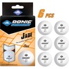 Ping teniso kamuoliukai Donic Jade 6 vnt balti