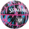 Krepšinio kamuolys Spalding NBA Marble, 7 dydis, rožinis
