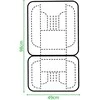 Dunlop Šildoma automobilinė sėdynės pagalvėlė 12V