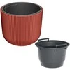 Prosperplast gėlių vazonas milly 24 cm varinis