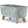 Prosperplast GRACIA CASE BETONAS EFEKTO GĖLIŲ vazonas 39x19,5 cm