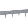 Prosperplast Dekoratyvinė tvorelė IBWI L390cm H18.6cm plastikinė/pilka