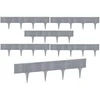 Prosperplast Dekoratyvinė tvorelė IBWI L390cm H18.6cm plastikinė/pilka