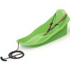 Plastikinės rogės Prosperplast, žalia, 72 cm x 37 cm