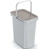 Prosperplast ŠIukšliadėžės ŠIukšliadėžės rinkinys 4x12 L SORTIBOX SYSTEM PILKA