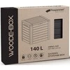 Prosperplast Sodo dėžė 140L ruda Woodebox