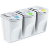 Prosperplast ŠIUČIŲ DĖŽĖS 35 L SORTIBOX RINKINYS 3 VNT. PILKA