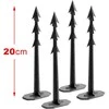 Prosperplast Plėvelės tvirtinimai L20.9cm plastikiniai/juodi
