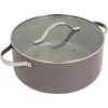 Puodas su dangčiu MAESTRO MR-4009 (MR-4009-18) 18 cm 1,9 l Pilkas