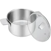 Maestro Puodas plieno su dangteliu na indukcję gaz 18cm 2.5L MAESTRO MR-3521-18