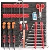Binner Hooks priedų rinkinys KBH20 - skirtas Binner Board įrankių lentai - 20 vnt - Kistenberg
