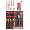 Binner Hooks priedų rinkinys KBH20 - skirtas Binner Board įrankių lentai - 20 vnt - Kistenberg