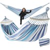 Dvivietis hamakas Royokamp Luxe XXL 250x150cm, mėlynas