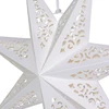 Saska Christmas Popierinė dekoracinė žvaigždė 45 cm, 7 šakelės, balta