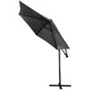 Saska Garden Sodo skėtis 300 cm pilkas antracitas