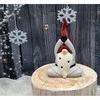 Saska Garden Kalėdinė gnome su LED lempa 20 cm