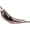 Saska Garden Dvivietis hamakas Royokamp Luxe XXL 250x150cm, rudas