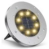 Sodo žibintas su saulės baterija Saska Garden 8 LED, 4 vnt.