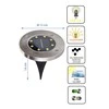Sodo žibintas su saulės baterija Saska Garden 8 LED, 4 vnt.