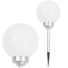 Sodo žibintas Saska Garden Kamuolys, 4 LED, 20 cm