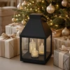 Saska Garden Latarnia lampion LED 25CM 3 świece Saska Gift & Decor
