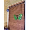 Saska Garden Dekoratyvinis žalios spalvos drugelis 26 cm
