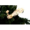 Saska Christmas Dekoratyvinis povo klipas auksinis