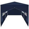 Saska Garden Sodo paviljonas 6x3 m mėlynas su sienomis