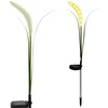 Saska Garden Saulės lempa žolė 6 LED 75 cm