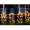 Saska Garden SAULĖS ENERGIJOS LEMPA MEDELIS FEJERVERKAS 72CM 120 LED 1067452