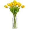 Saska Garden Geltona tulpė 38 cm kaip natūrali