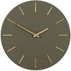Lumarko Sieninis laikrodis ALUMINIOWY OLIWKOWY ŚR. 35,5CM MICA