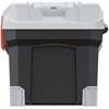 Prosperpla Darbo įrankių dėžė KISTENBERG Titan Plus, 55,4 x 28,6 x 27,6 cm, pilka/juoda sp.