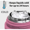 Maestro Termo puodelis vaikams su šiaudeliu 350 ml vienaragis (MR-1640-35-C)