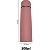 Excellent Houseware Turistinis termosas 500 ml rožinis