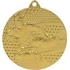 Tryumf Medal auksinė- karate - medal plieno