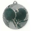 Tryumf Medal sidabrinė- tenis stalo - medal plieno