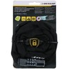 DUNLOP Dviračio užraktas, KOMBININĖ GRANDINĖ, ILGIO 120cm - JUODA