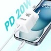 Bwoo 20 W mini sieninis įkroviklis CDA155 USB-C